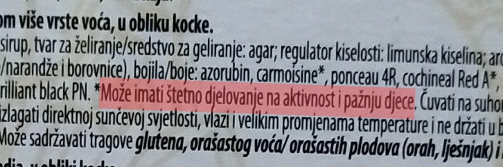 Boje za jaja ne moraju imati ovakva upozorenja na deklaraciji